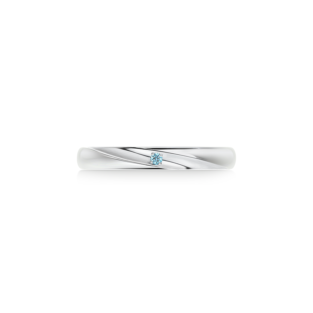 戀人系列 PT950 結婚對戒 男戒 RB0012