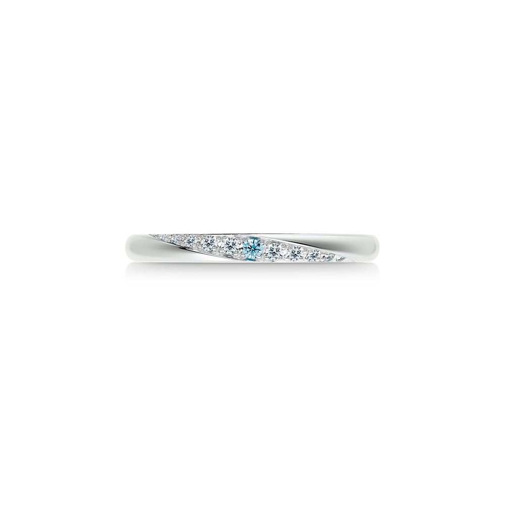 戀人系列 PT950 結婚對戒 女戒 RG0012