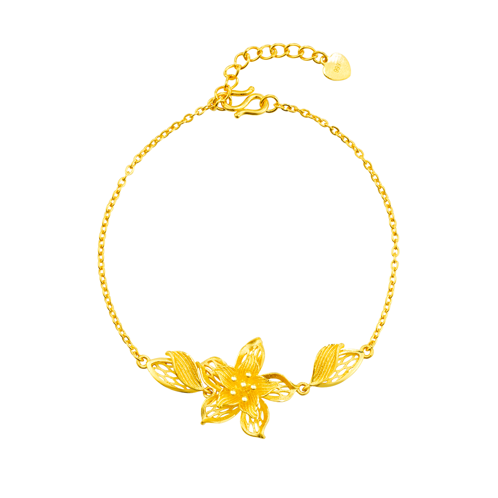 999 Pure Gold Bracelets GB1022