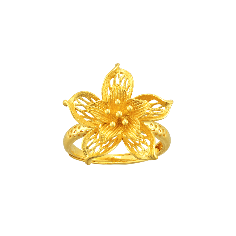999 Pure Gold Ring GR1022