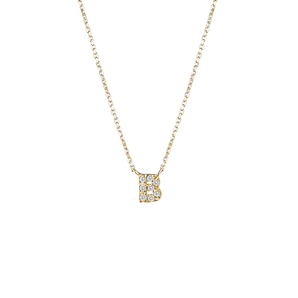 NA0002B Letter Necklace