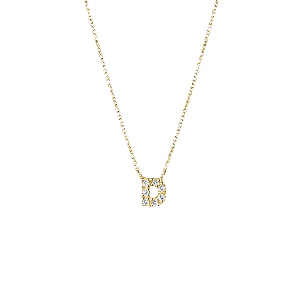 NA0004D Letter Necklace