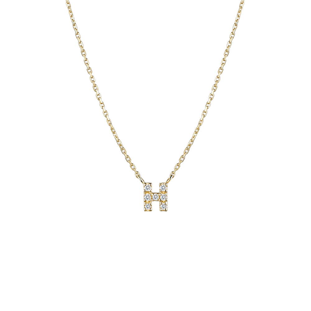 NA0008H Letter Necklace