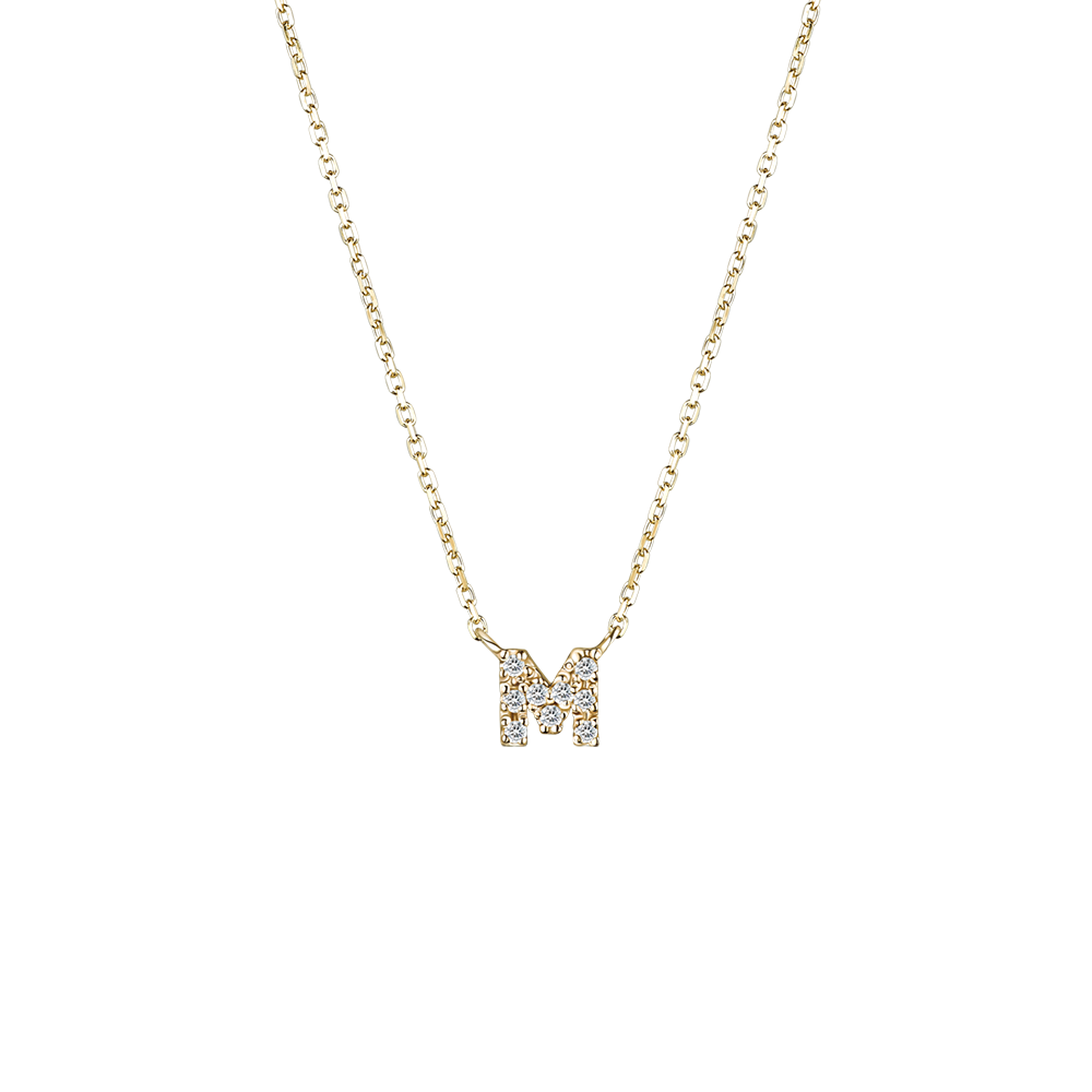 NA0013M Letter Necklace