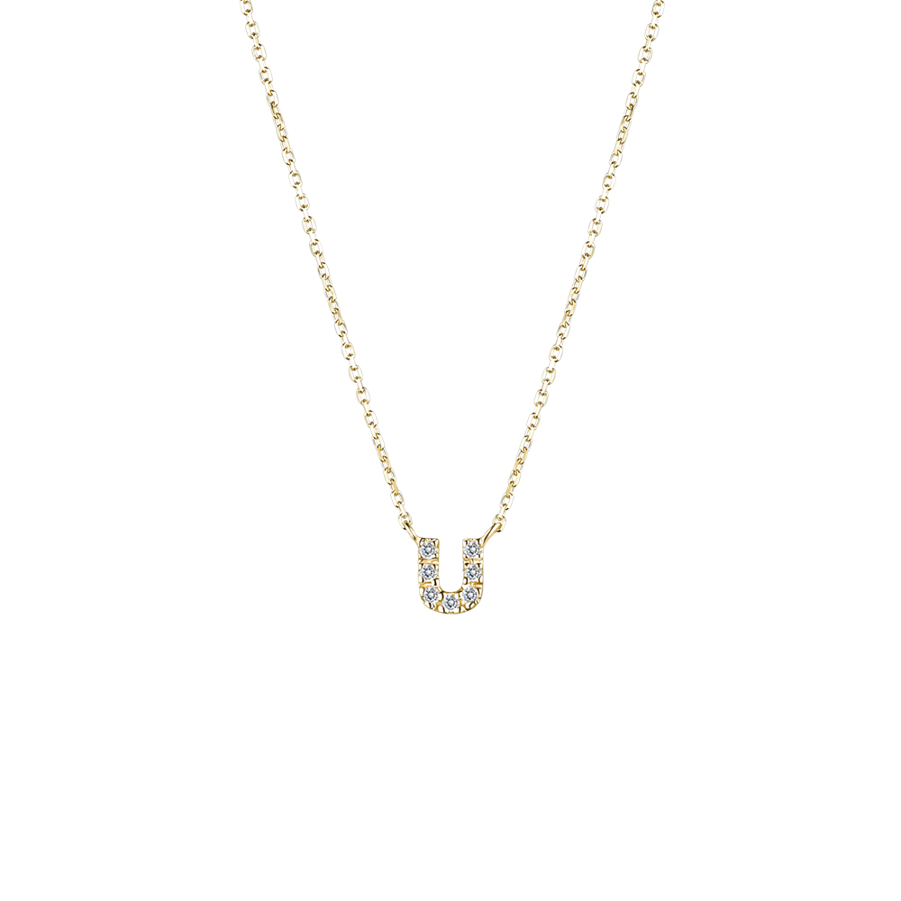 NA0021U Letter Necklace