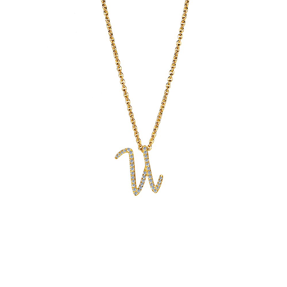 NN892U Letter Necklace