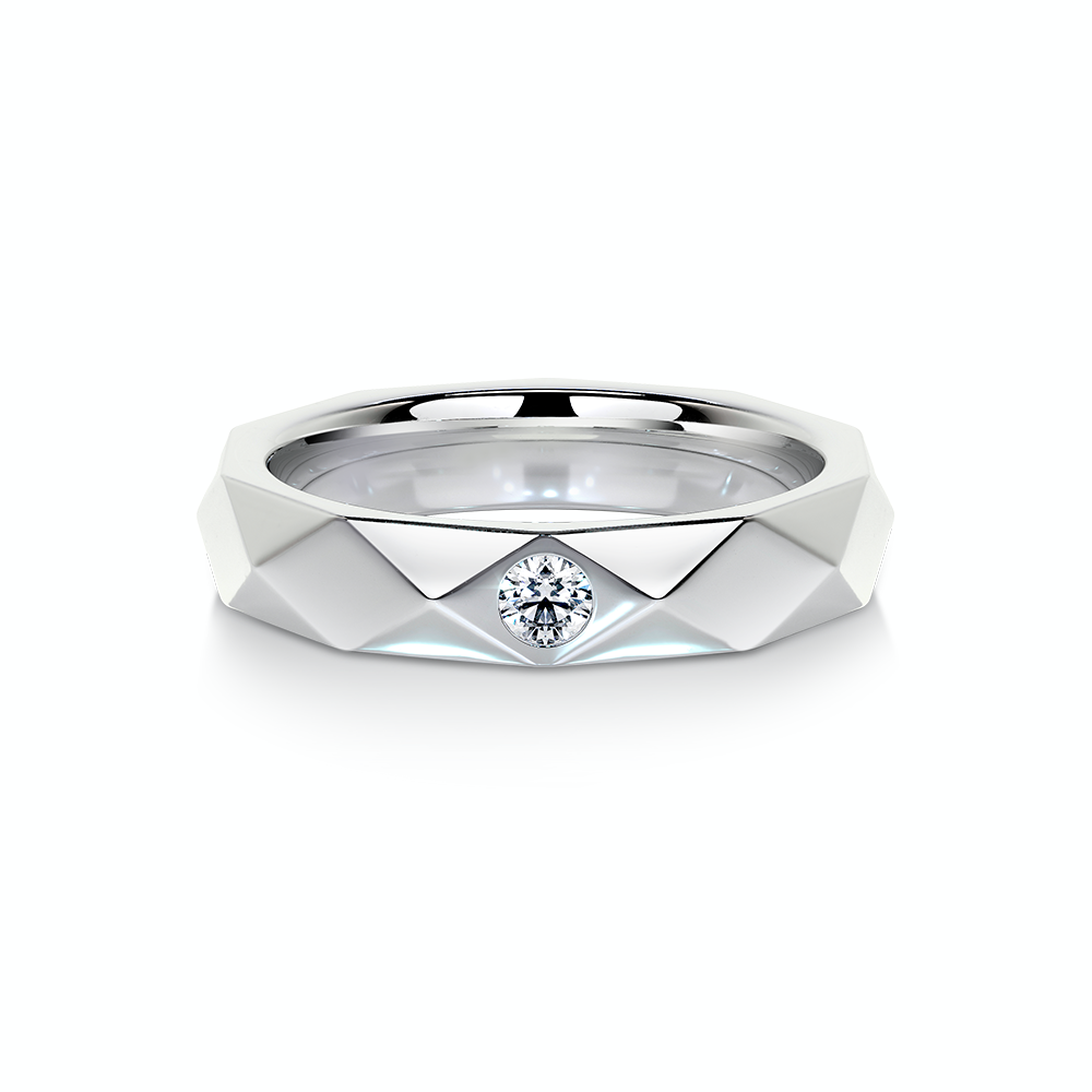 Frozen Collection Keep The Faith  Wedding series  Men's wedding ring RBDF002