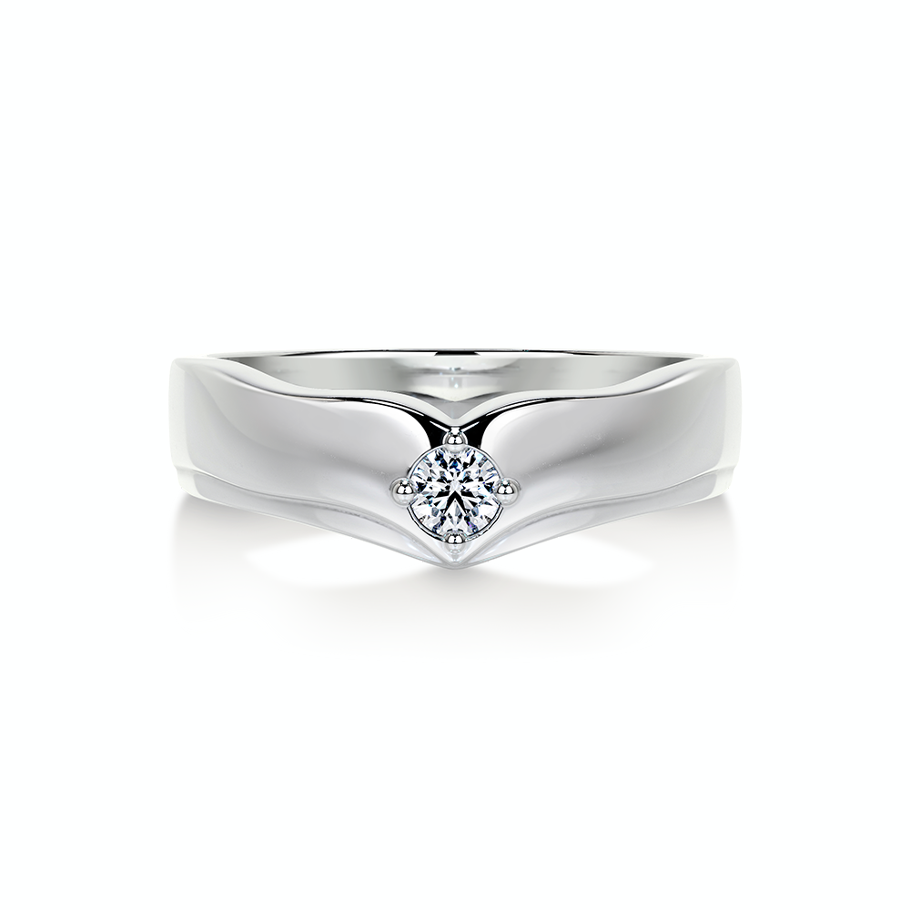 The Little Mermaid Sparkling Happiness  Wedding series  Men's wedding ring RBDL002