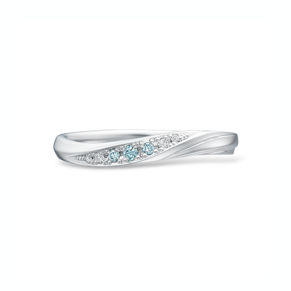 Cinderella-Magic to Happiness PT950 Platinum  Women's ring RGDCJ007