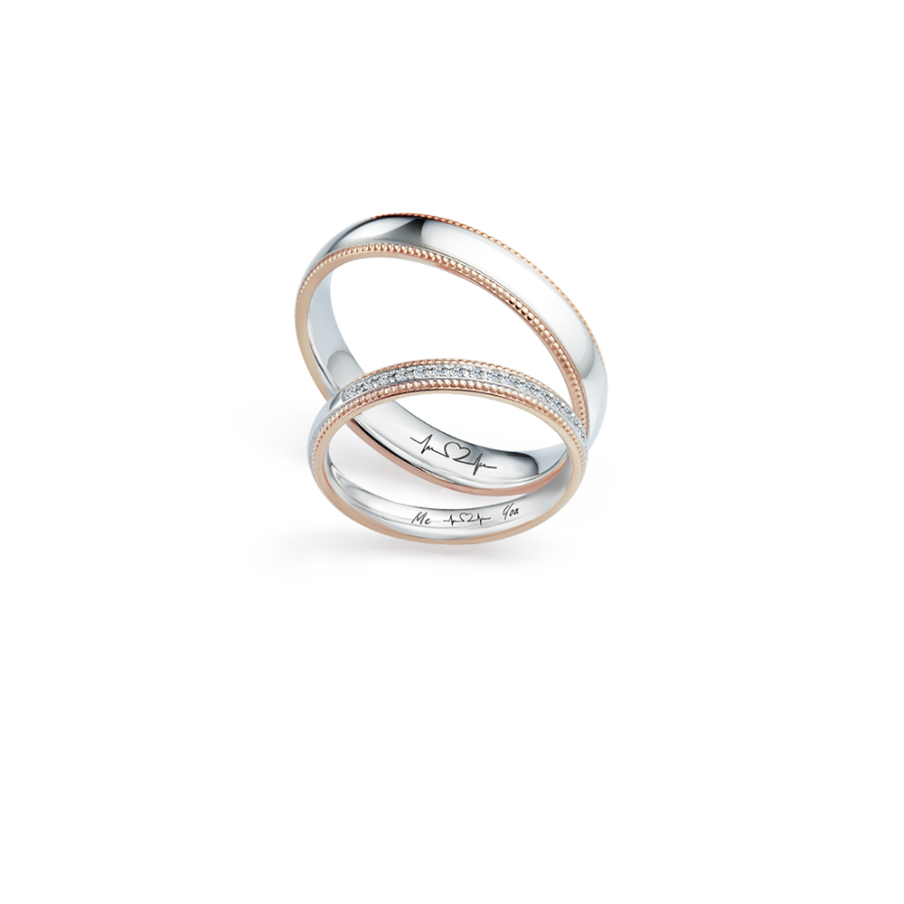 acredo wedding rings of German craftsmanship- RMF0515