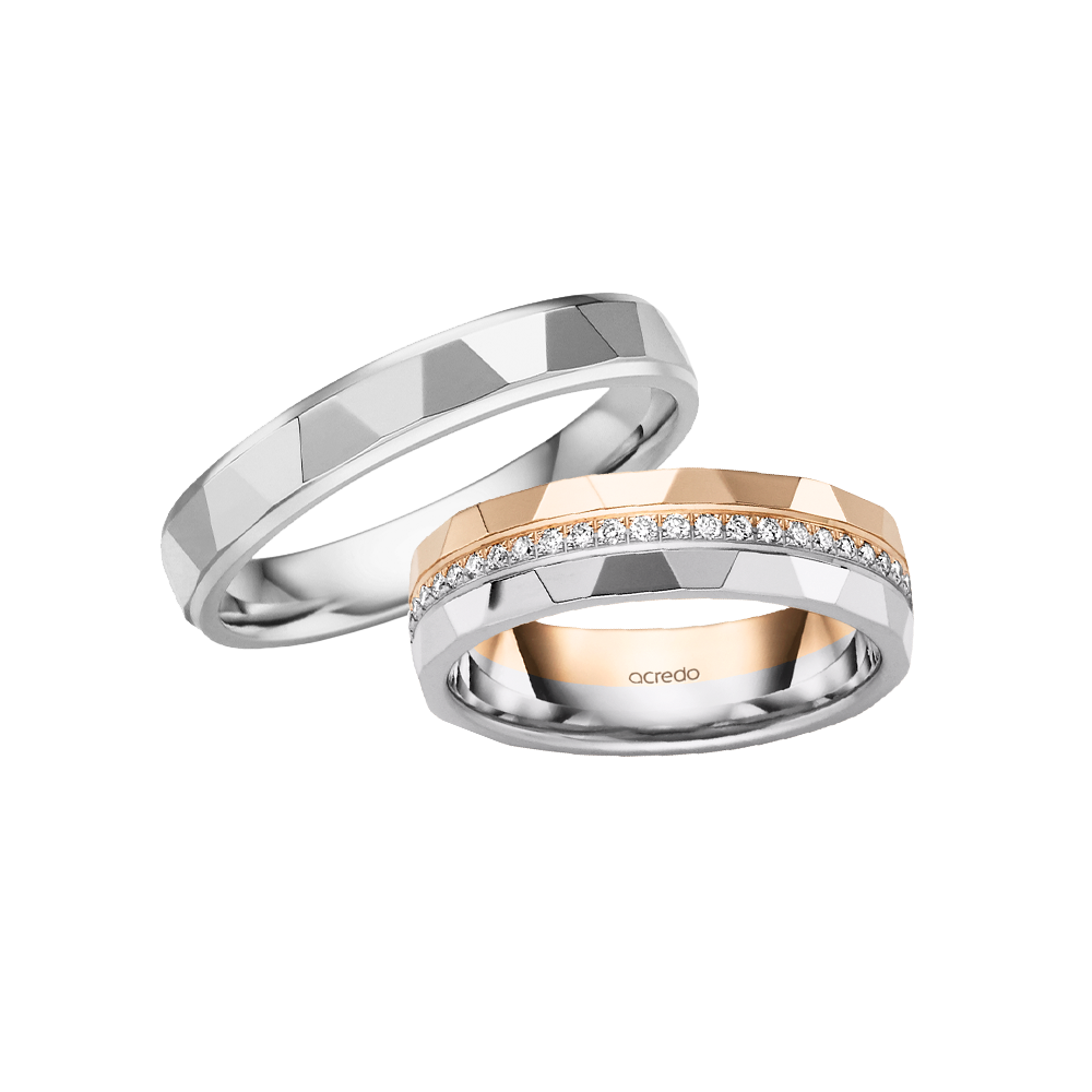 acredo wedding rings of German craftsmanship- RMF0619