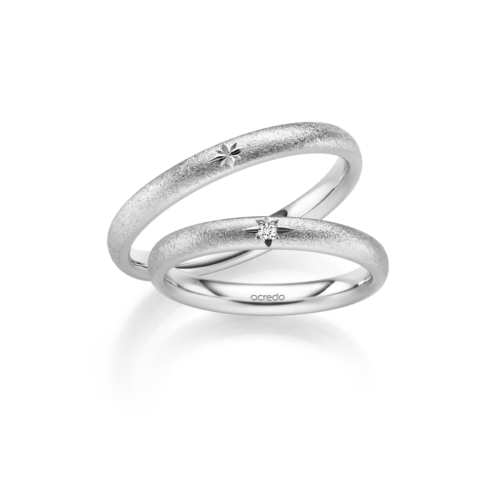 acredo wedding rings of German craftsmanship Polar Collection - RMF0686
