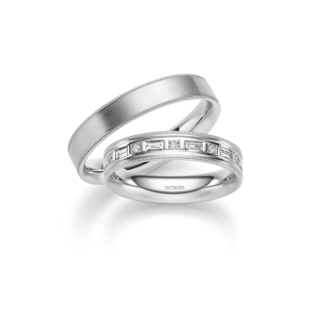 acredo wedding rings of German craftsmanship Polar Collection - RMF0691