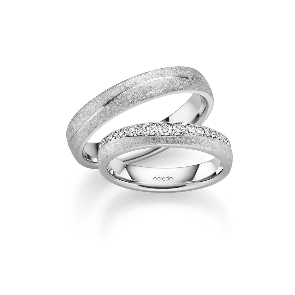 acredo wedding rings of German craftsmanship Polar Collection - RMF0693
