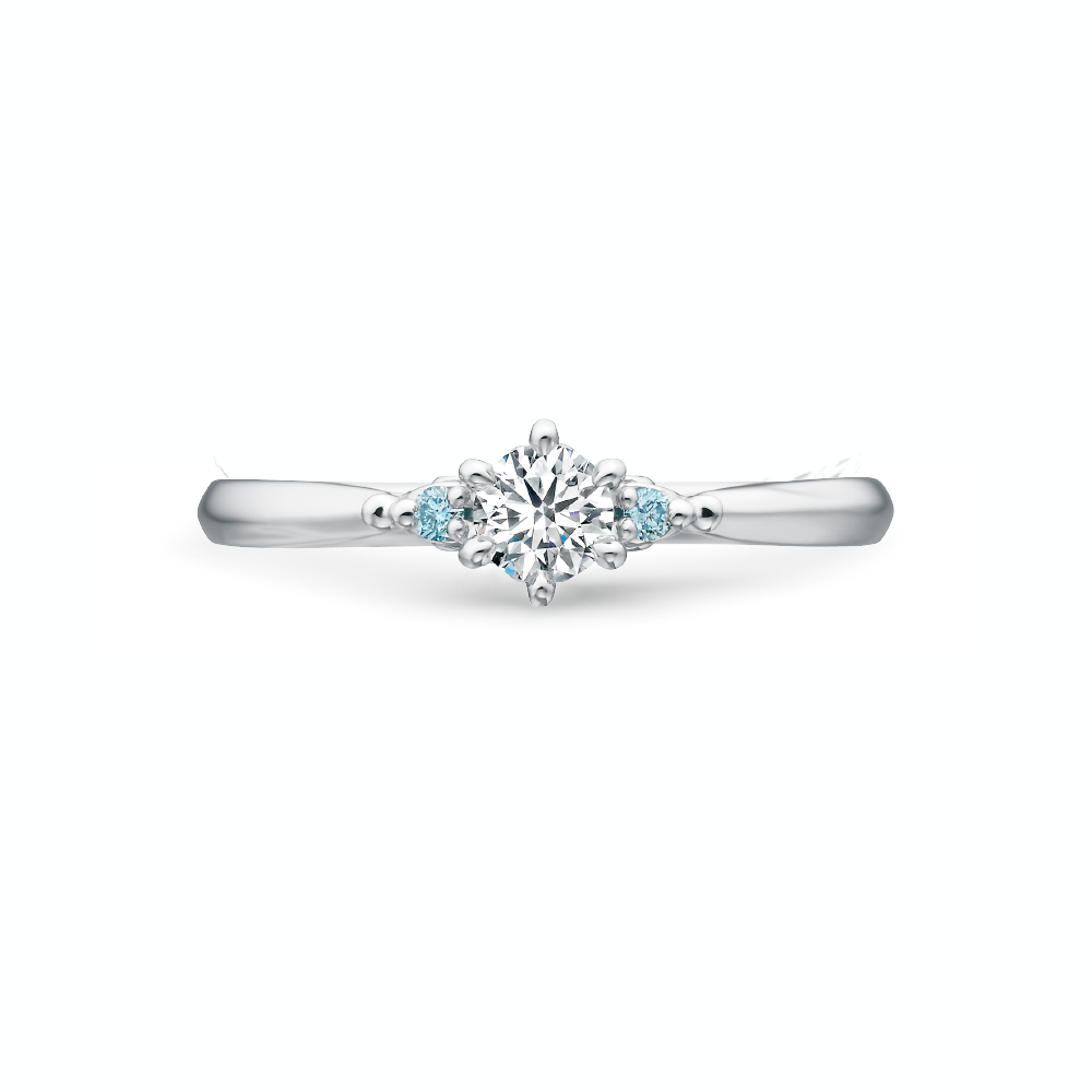 Cinderella - Coming to You PT950 Platinum Engagement ring  RSDCJ_09