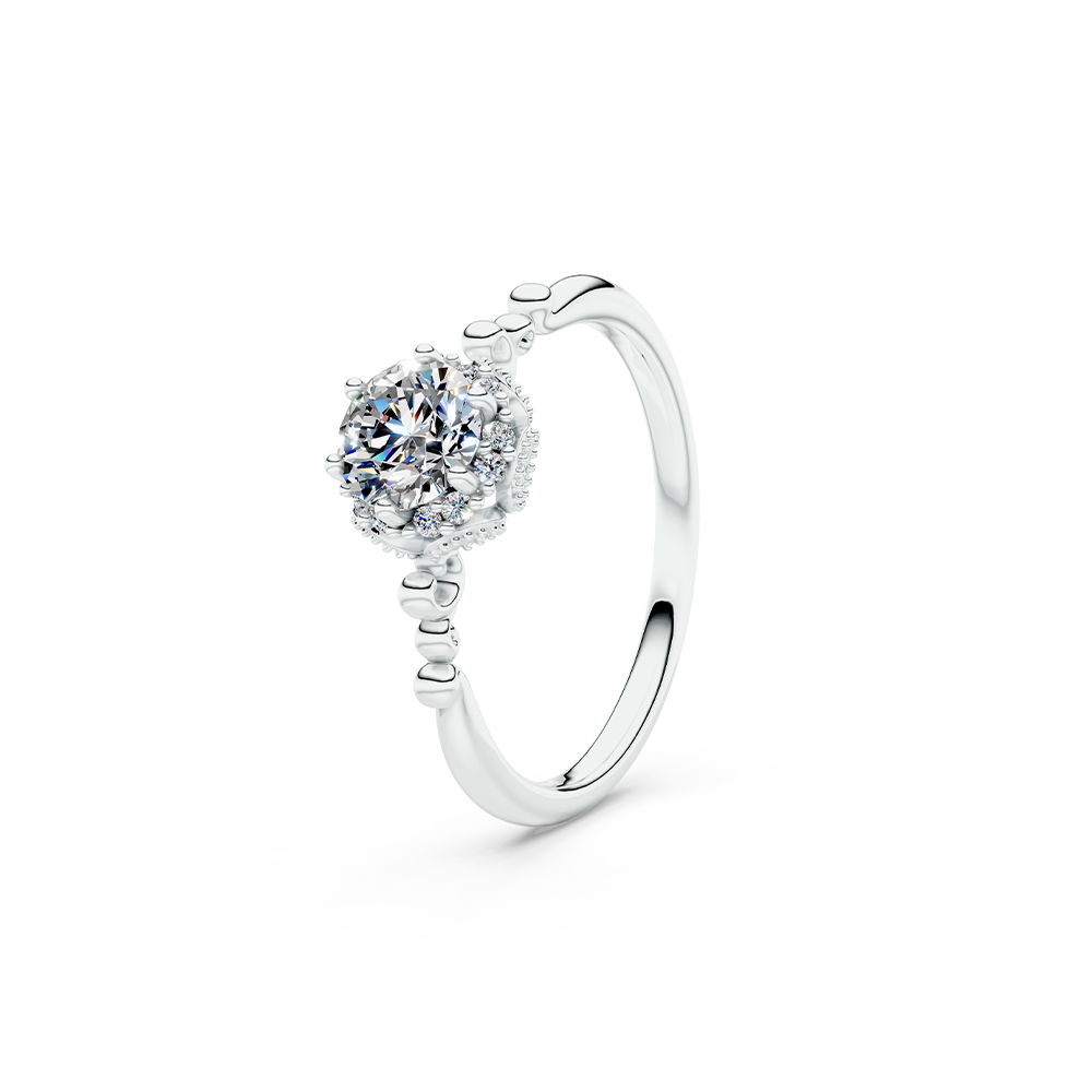 Cinderella－Whispers of Midnight Wedding series  Engagement ring RSDC01