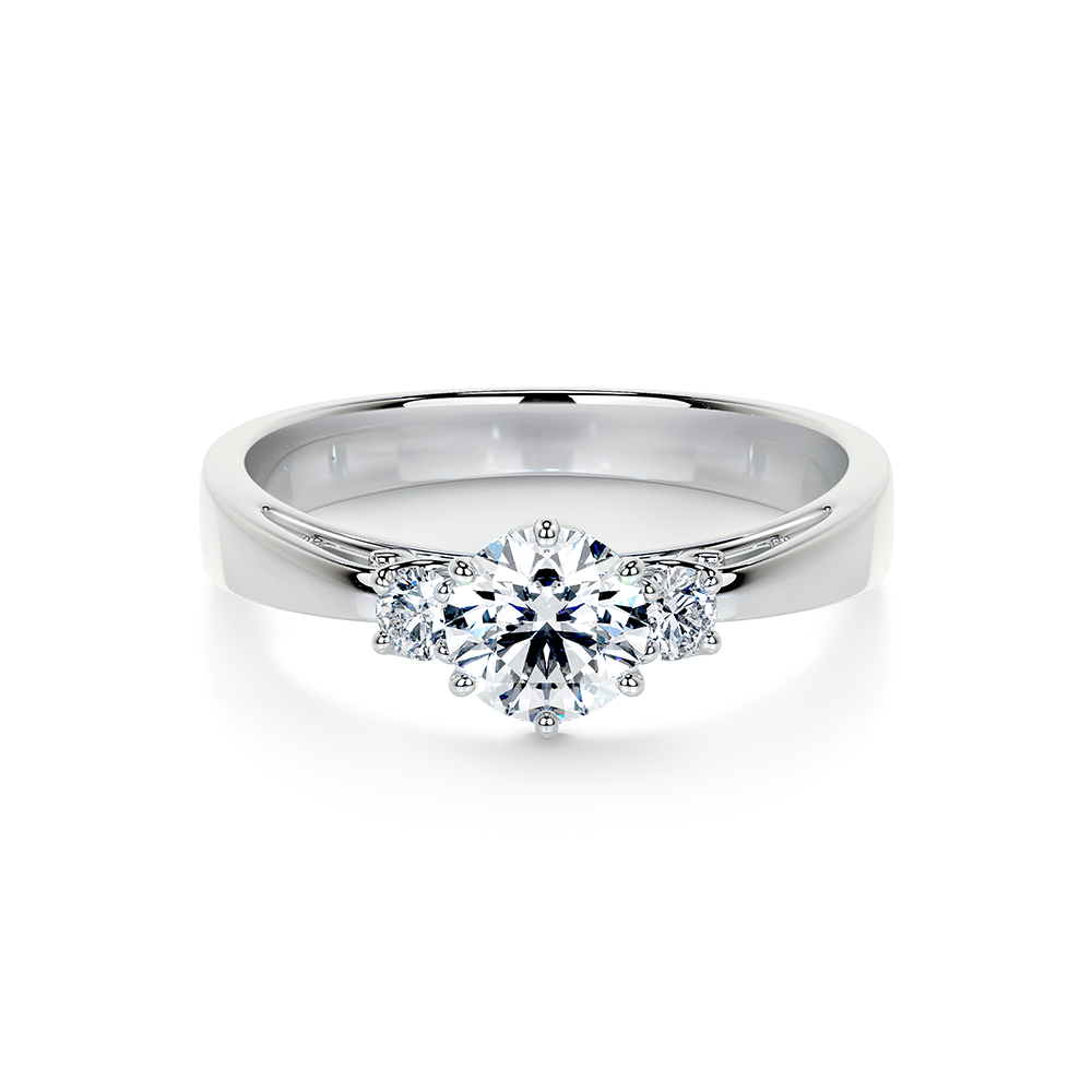 Frozen Collection Keep The Faith Wedding series Engagement ring RSDF02