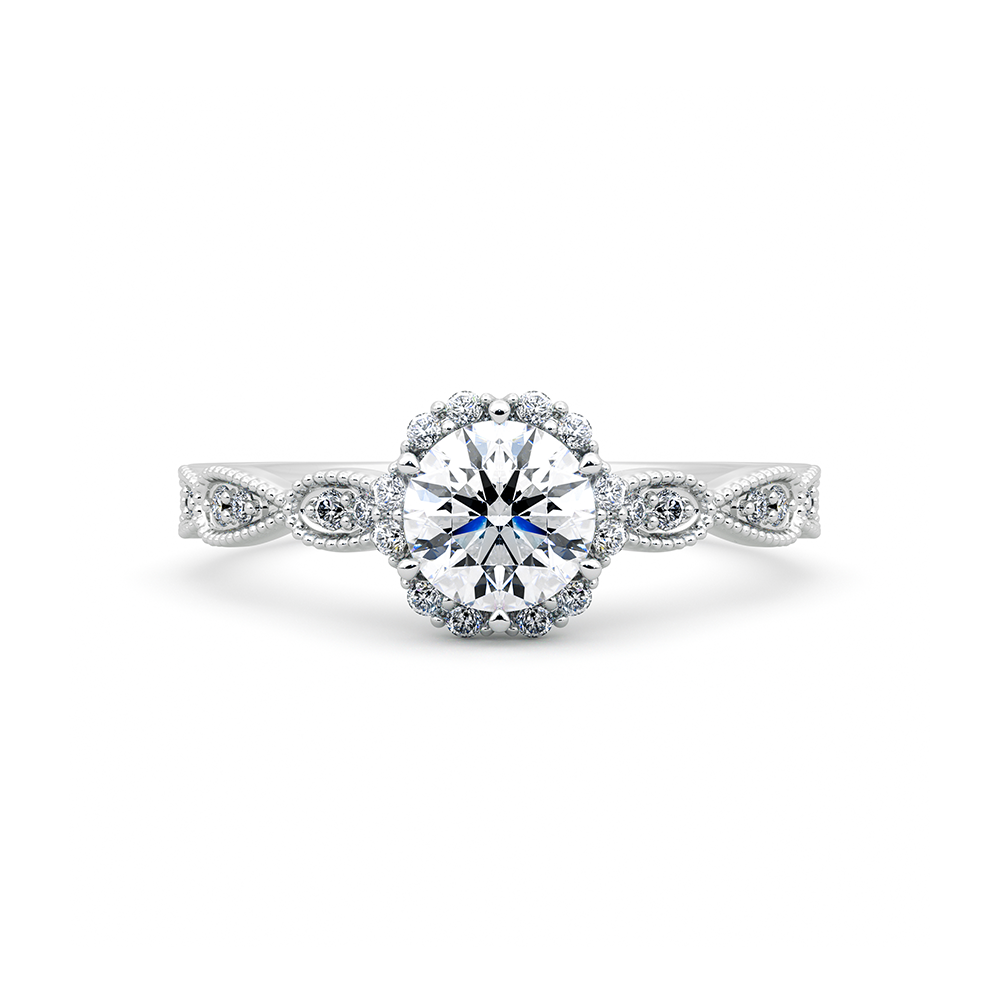 The Little Mermaid Wave of Passion Wedding series  Engagement ring  RSDL07