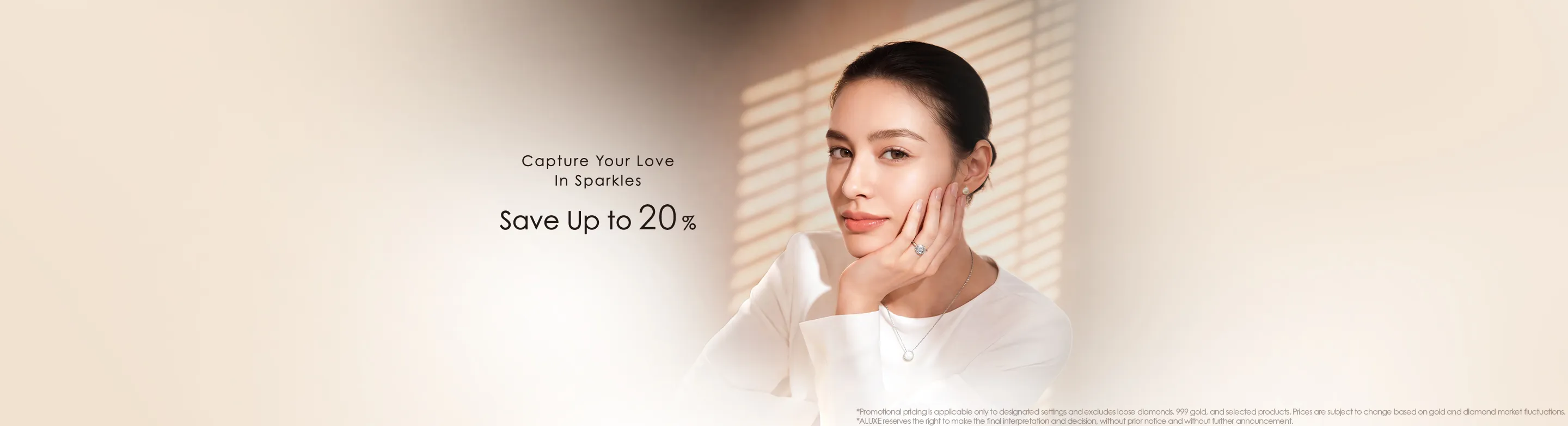 Capture Your Love in Sparkles ⎪ Save Up to 20%