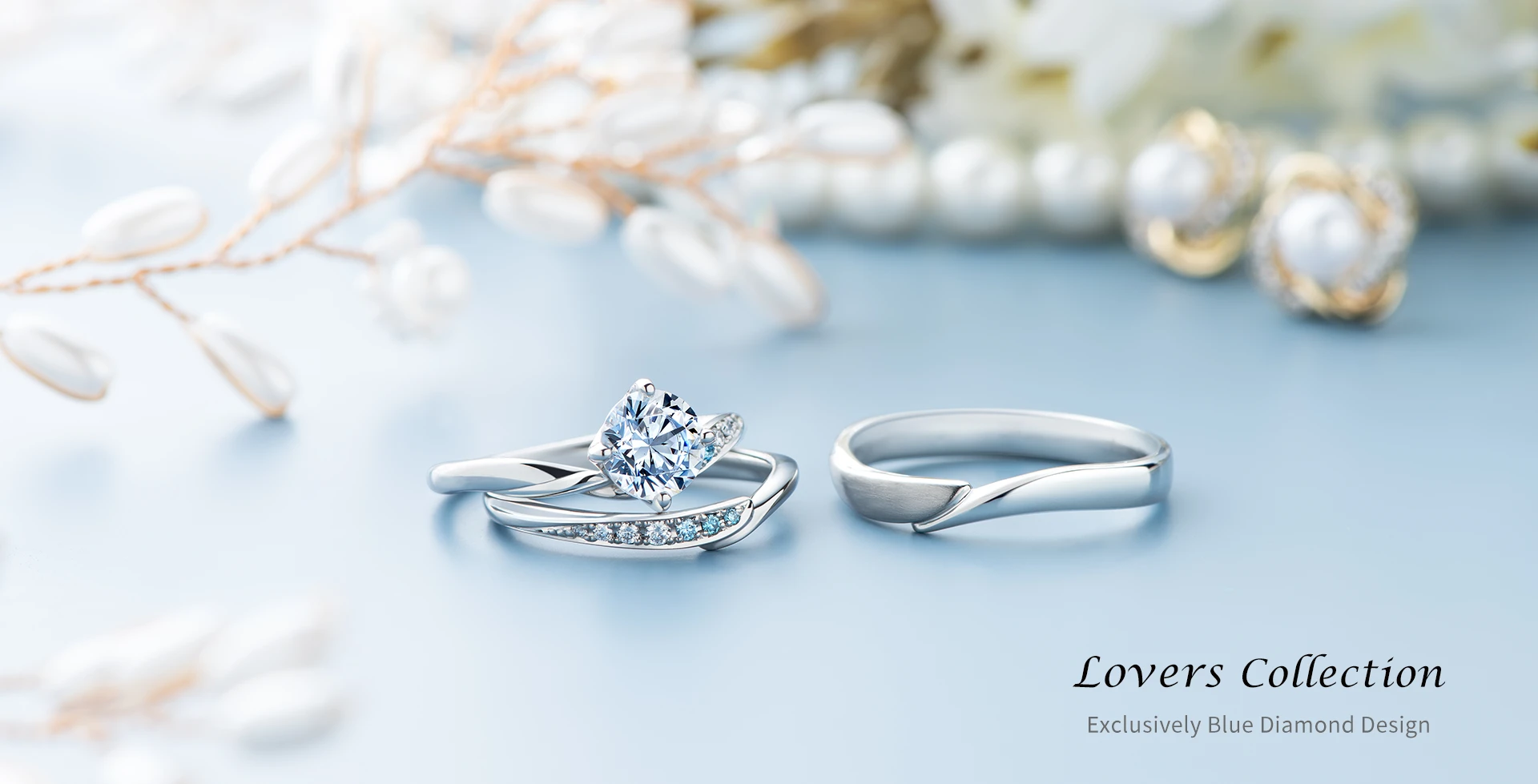 ALUXE | Lovers Collection - Exclusively blue diamond design