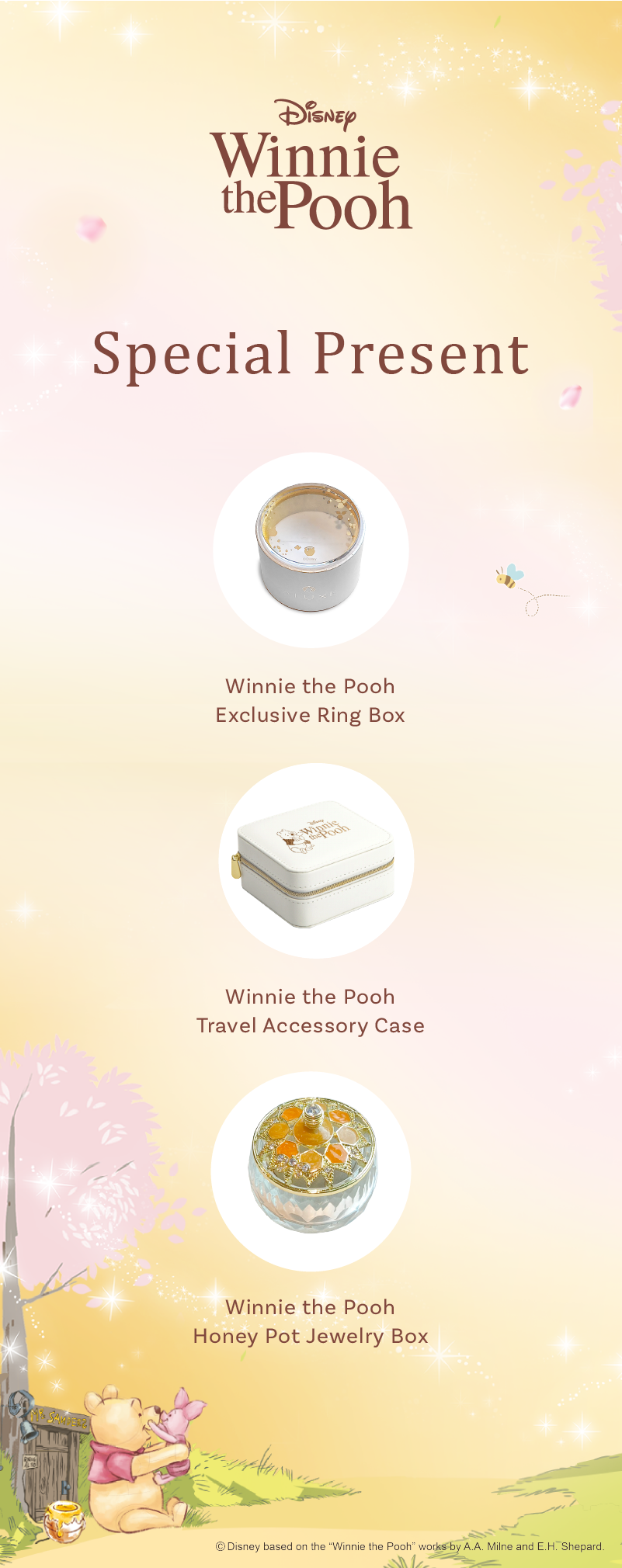 Winnie the store pooh honey ring