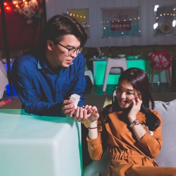 茫茫人海中,彼此在對的時間,遇到對的人。