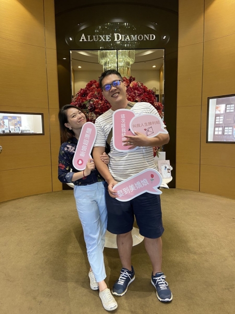 We both decided to enter the next stage of our lives. Exciting!
