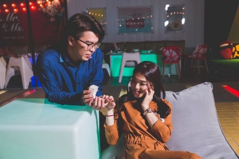 In the vast sea of people, we meet the right person at the right time.