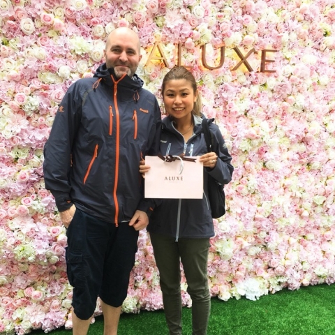 Through the tests of distance and time, let Aris witness our happiness together.