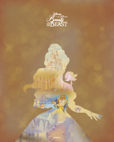 Disney's Beauty and the Beast X RockLove - Handcrafted Metal