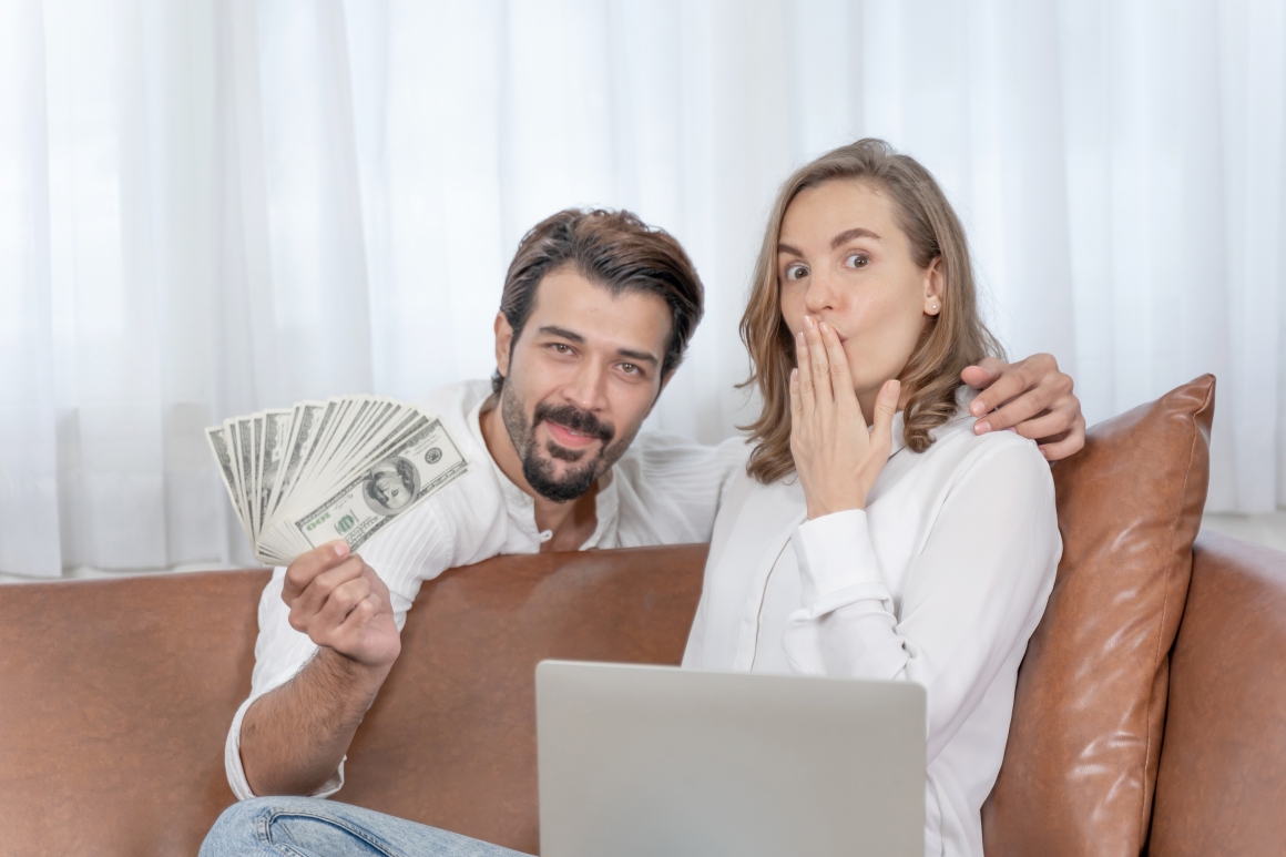 portrait-businessman-business-woman-using-computer-laptop-home-office