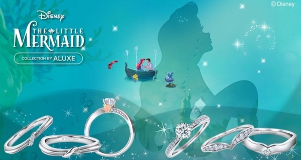 Make your princess dream come true! ALUXE teams up with Disney Princesses to witness your happiness with the new Disney Princess Wedding Ring Series. In 2020, let them help you write your romantic fairy tale.