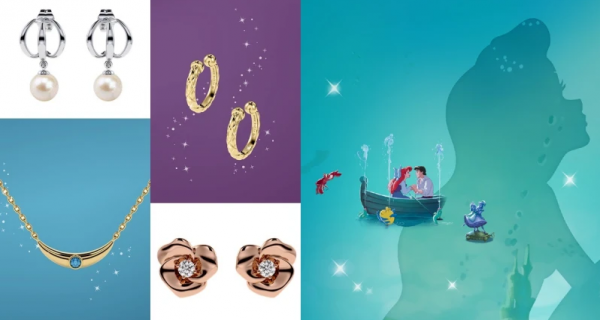 ALUXE 亞立詩再度攜手迪士尼！推出小美人魚、睡美人、阿拉丁系列項鍊、耳骨夾、鎖骨鍊…