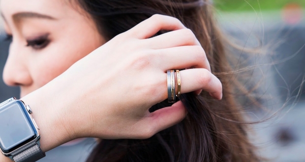 Best friends are those with whom silence is never awkward—ALUXE German custom-made wedding bands embody an unruly elegance for a chic and vibrant life.