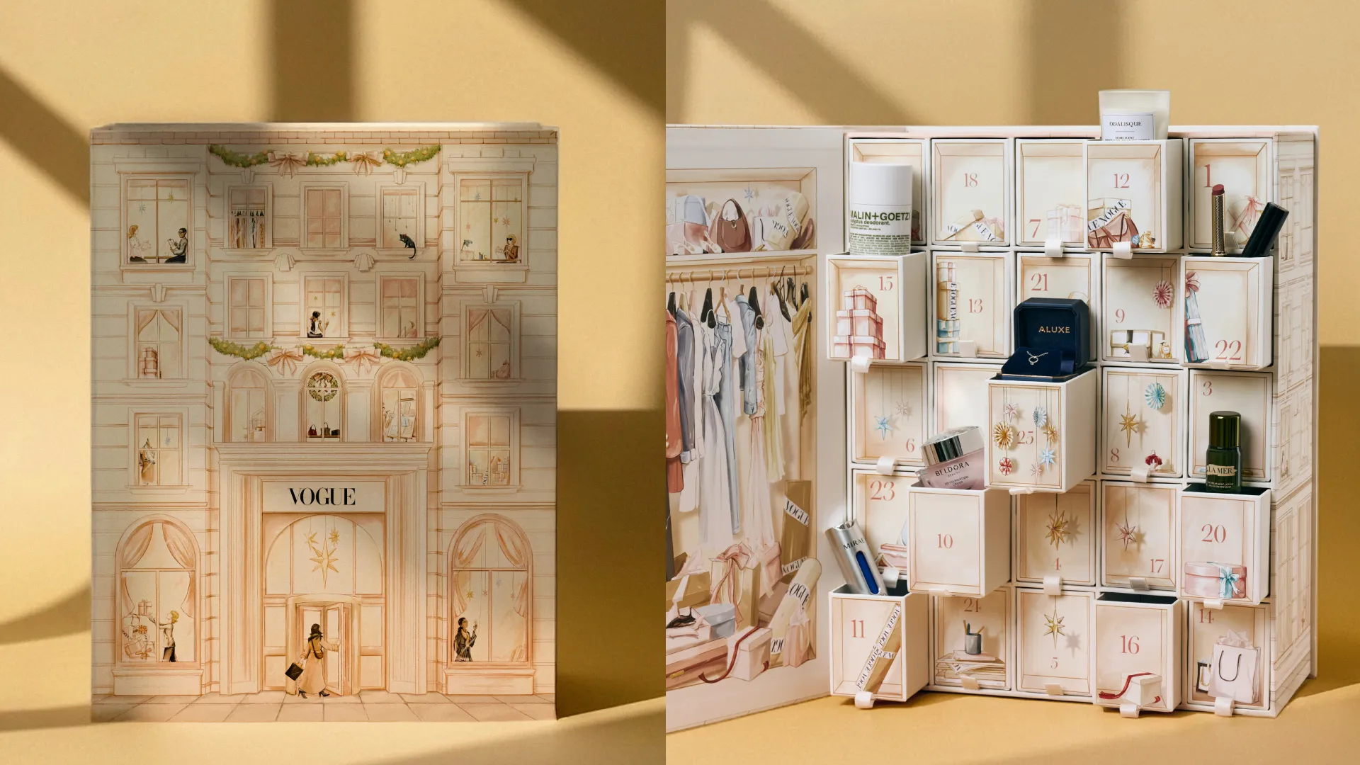 ALUXE x VOGUE 2025 聖誕倒數日曆｜獨家聯名珠寶禮物、節慶驚喜公開