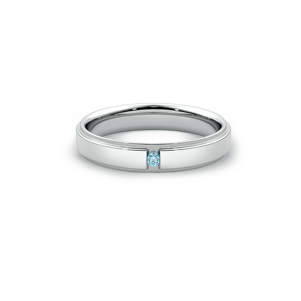 戀人系列 PT950 結婚對戒 男戒 RB0009