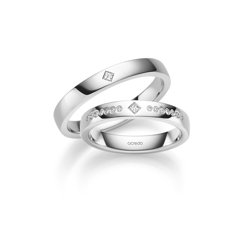 德國工藝acredo對戒 Polar 系列 - RMF0688