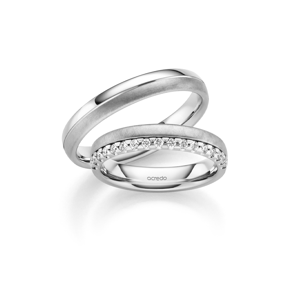 德國工藝acredo對戒 Polar 系列 - RMF0694