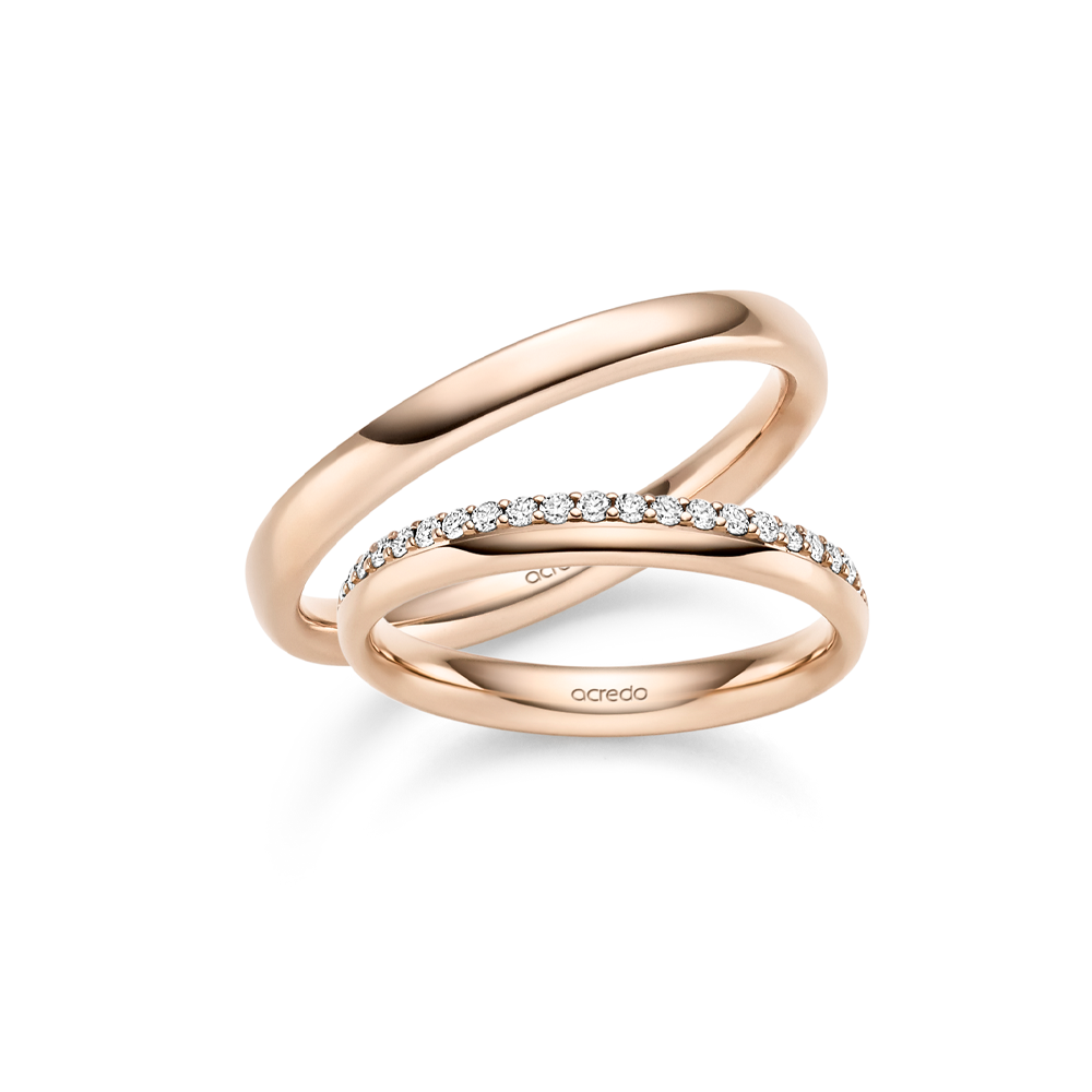 德國工藝acredo對戒 Crown 系列 - RMF0776