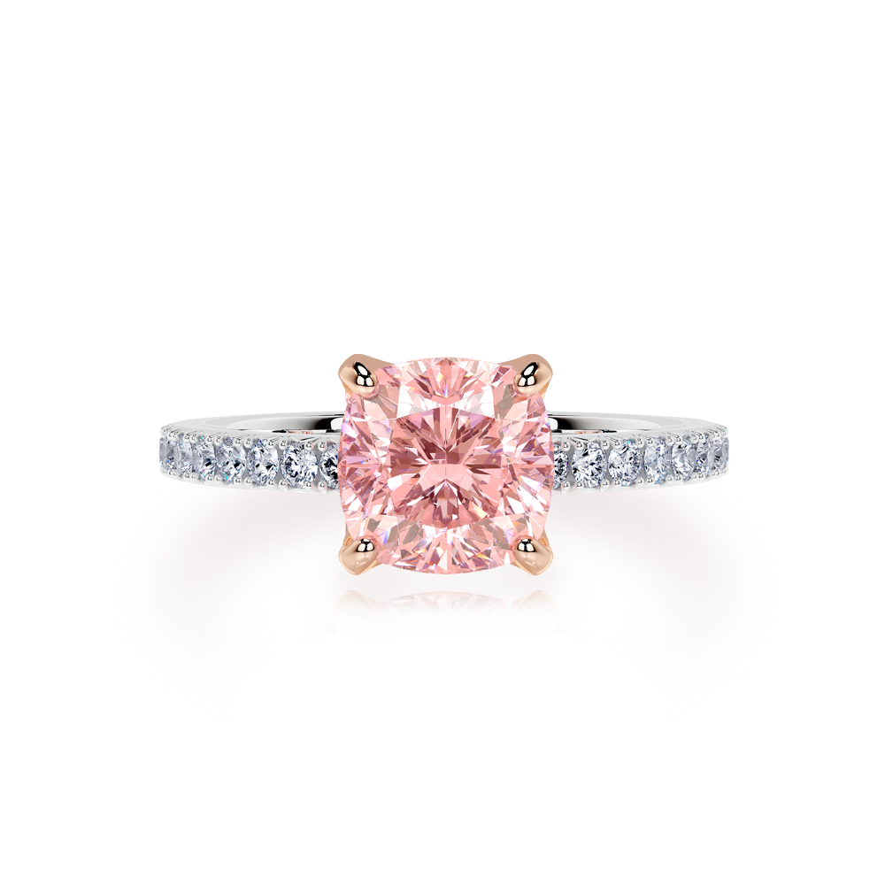 ROSÉ My Love 粉紅鑽系列 求婚戒指 RS3164