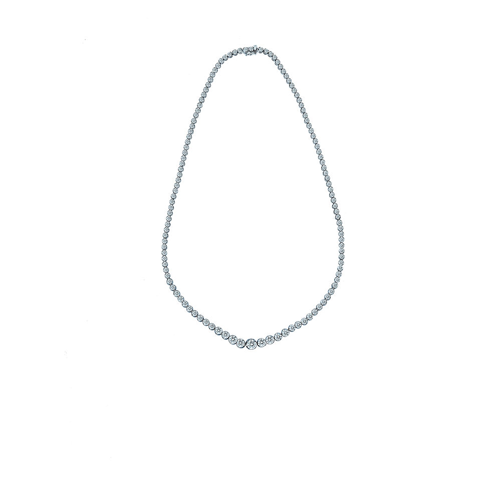 ND0002  Fashion and Luxerious Series 8.53carat 18KGold Diamond Necklace
