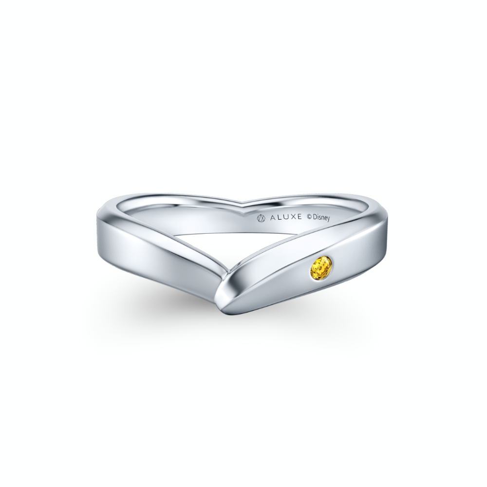 Winnie-the-Pooh Feel The Love Men's wedding ring RBDW002