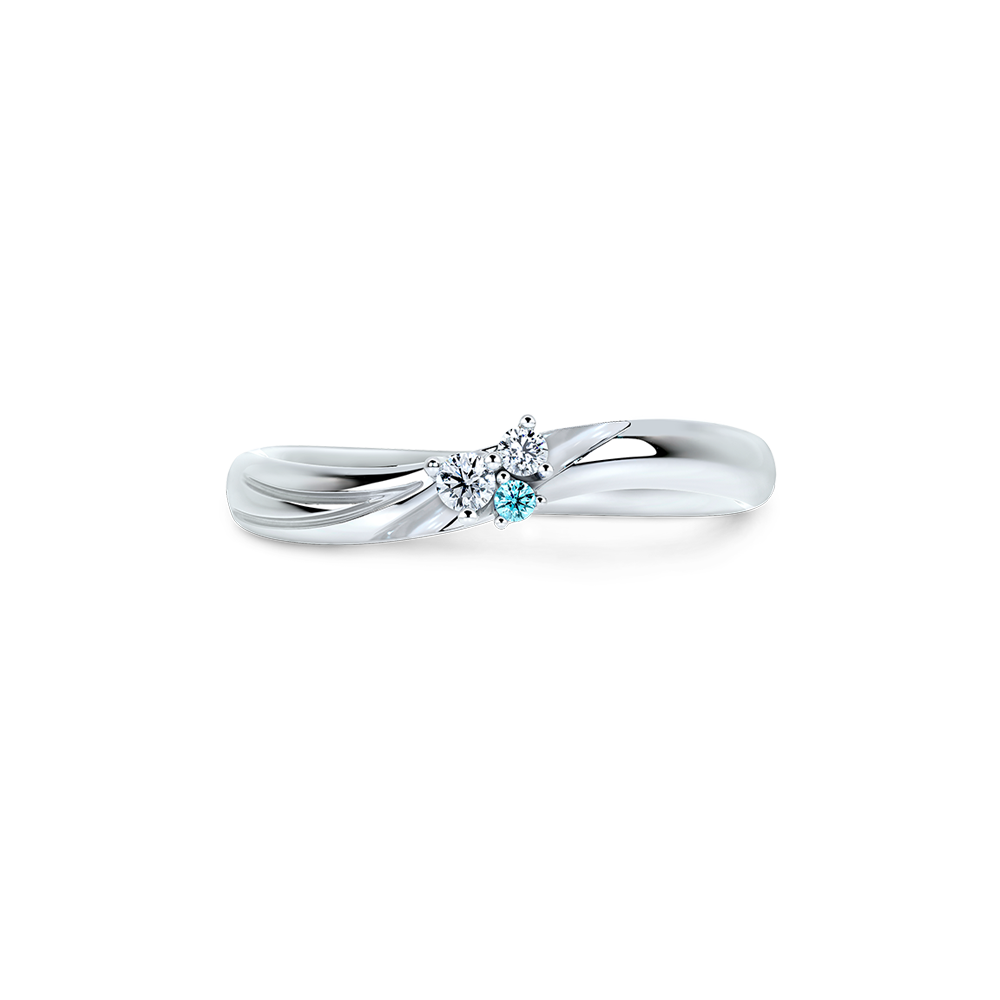 The Little Mermaid Until You  Wedding series  Women's wedding ring  RGDL003