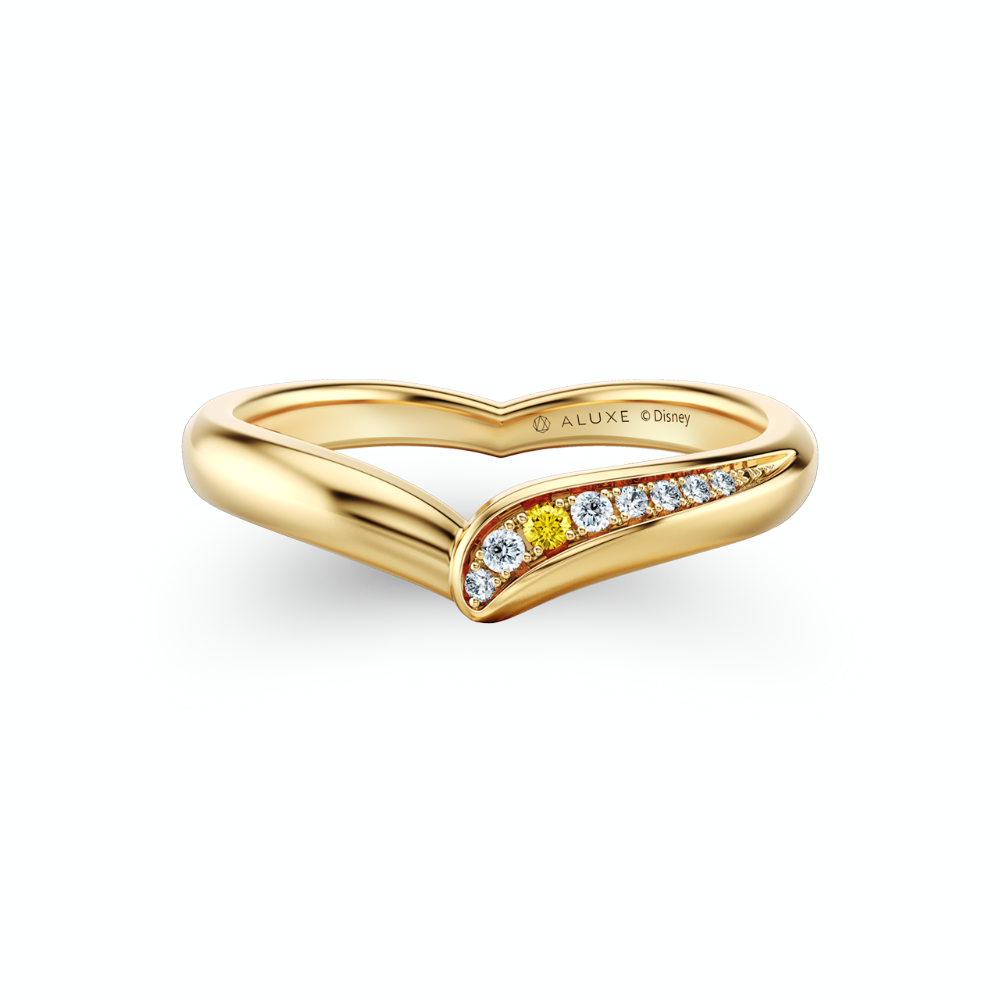 Winnie-the-Pooh Feel The Love Women's wedding ring  RGDW002