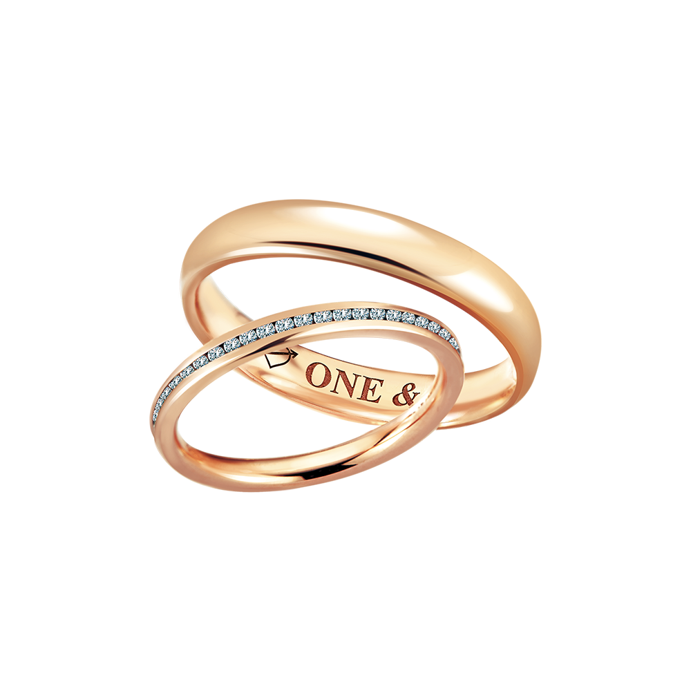 acredo wedding rings of German craftsmanship- RMF0496