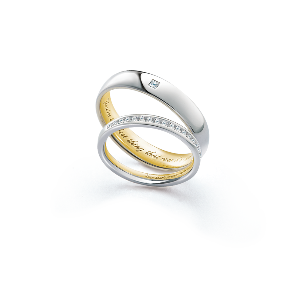 acredo wedding rings of German craftsmanship- RMF0505S