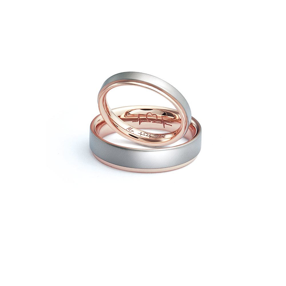 acredo wedding rings of German craftsmanship- RMF0512S