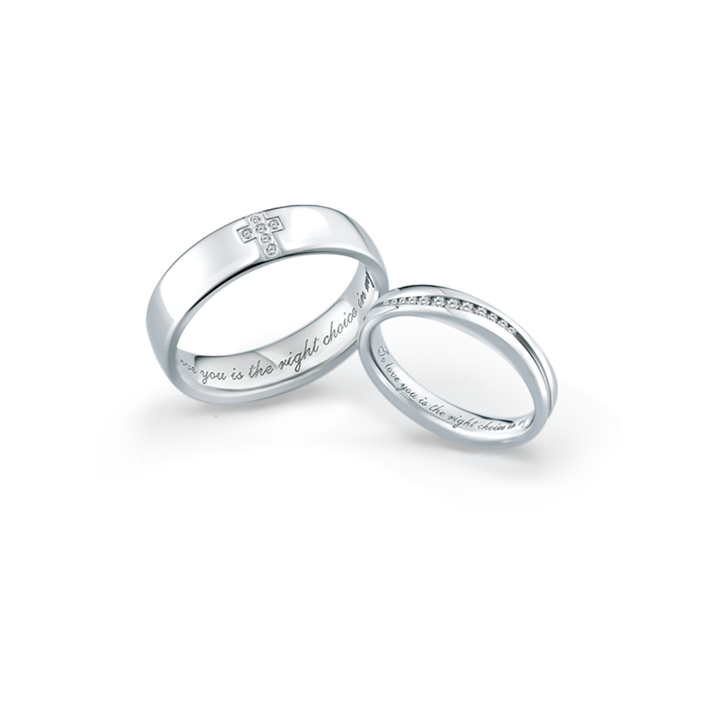 acredo wedding rings of German craftsmanship- RMF0513S