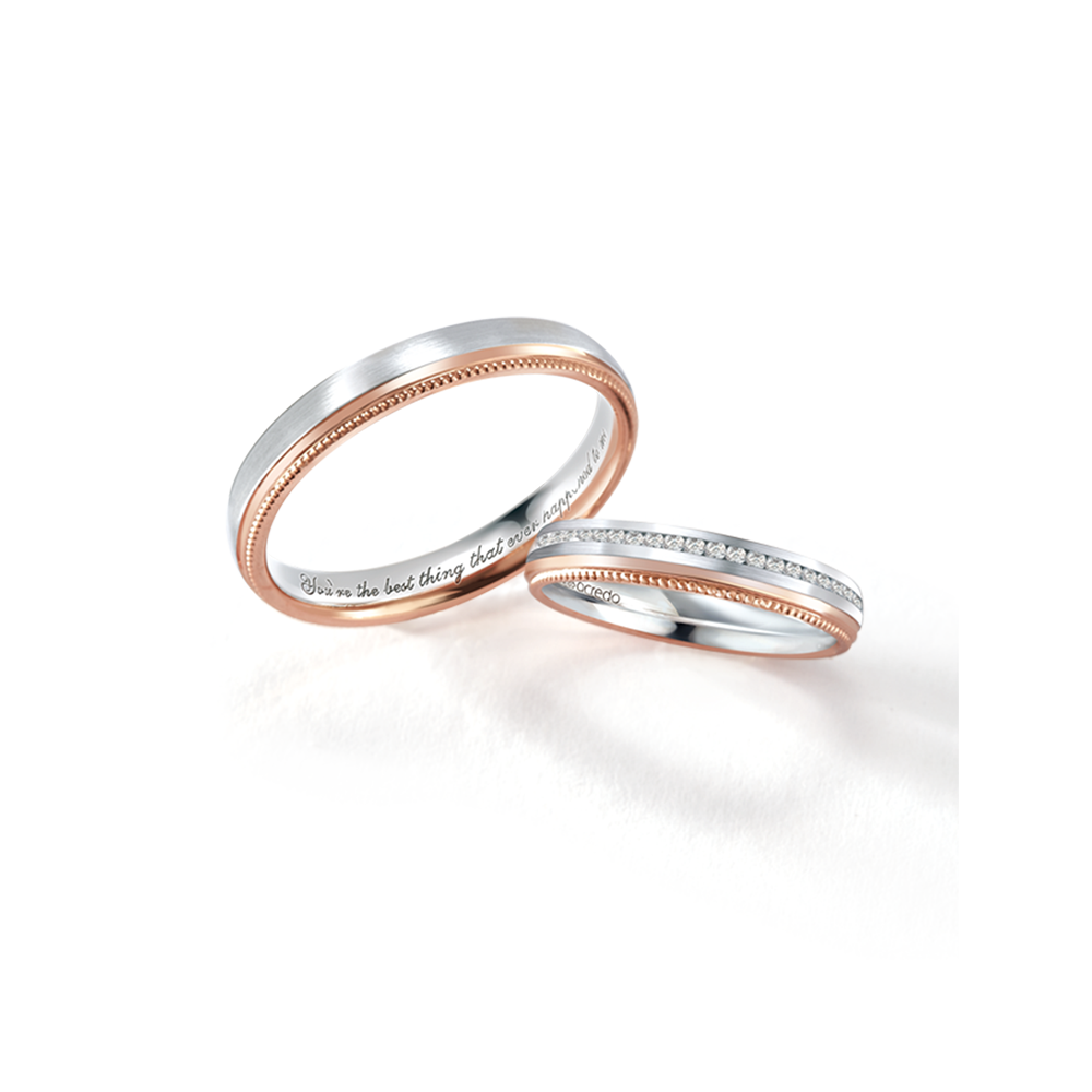 acredo wedding rings of German craftsmanship- RMF0514S
