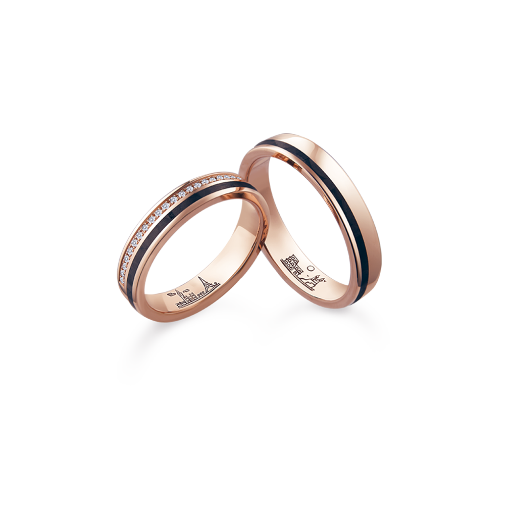 acredo wedding rings of German craftsmanship- RMF0559S